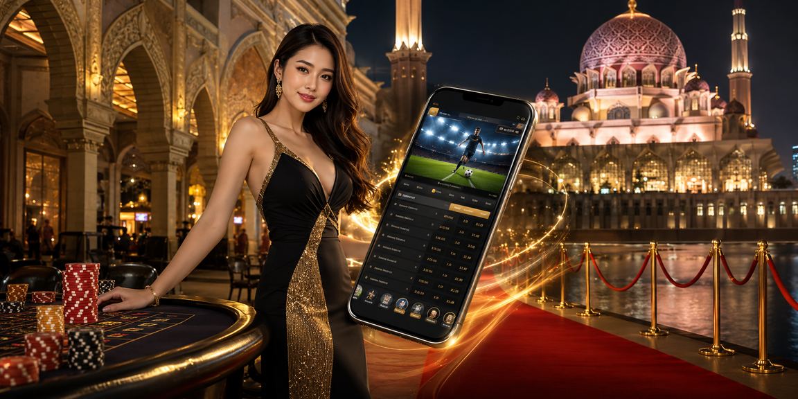 Pemain bertaruh roulette dalam talian di Putrajaya dengan telefon mudah alih