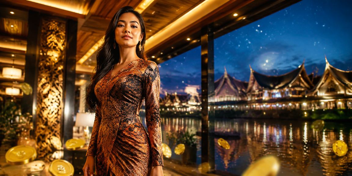 Pemain Sarawak mengejar hadiah jackpot loteri dalam pakaian batik tradisional